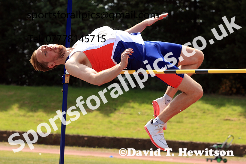 High jump, 2025 NEMAA Track and Field, Monkton. Photo: David T. Hewitson/Sports for All Pics